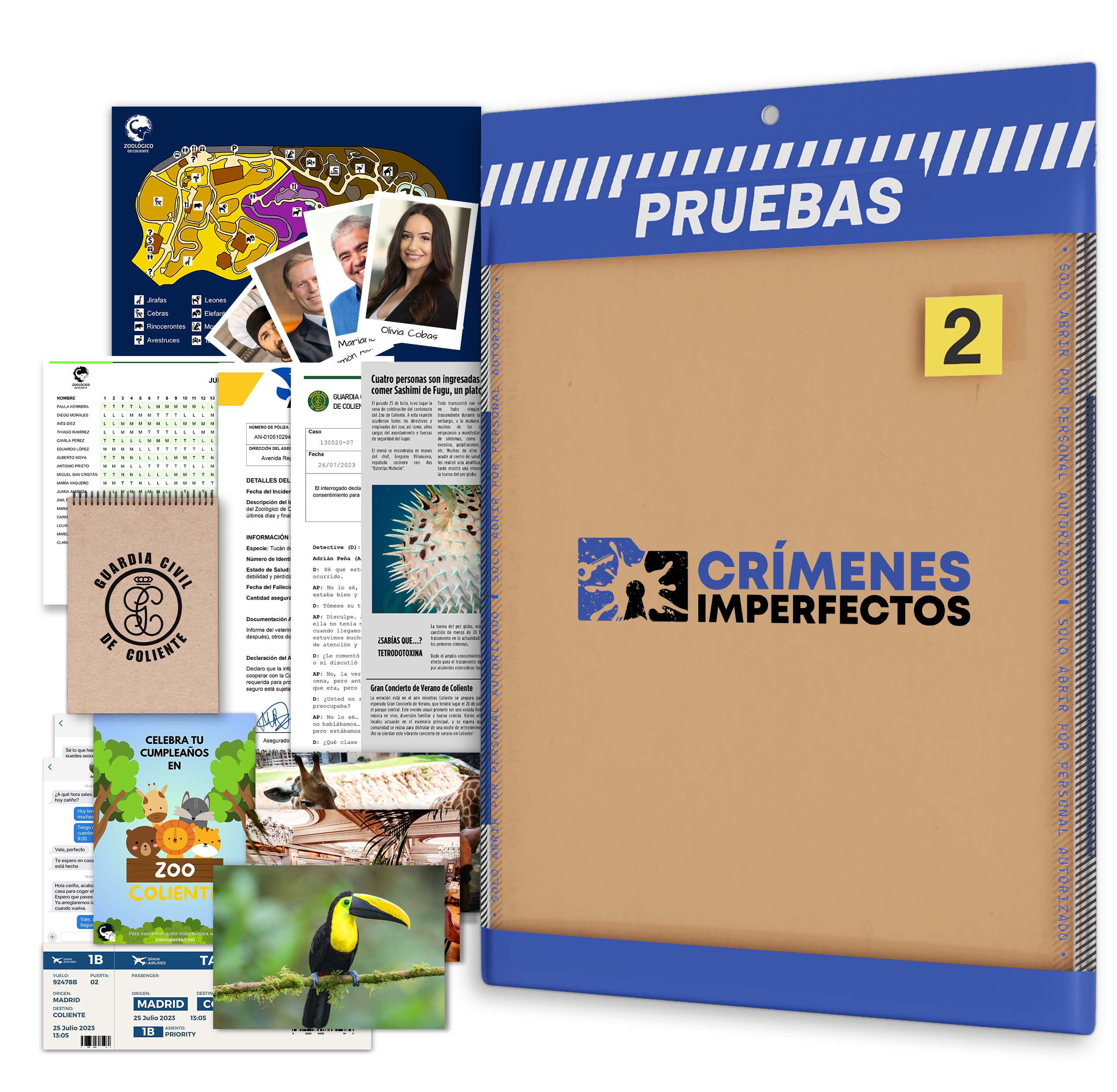 Caso 2: El Crimen de Coliente (Formato Digital)